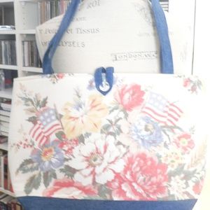 HANDMADE SHOPPER\TOTE - RALPH LAUREN DYLAN'S GROVE